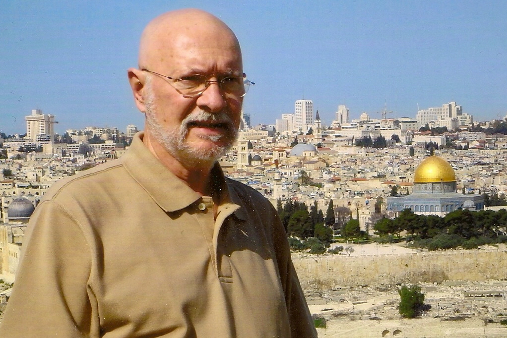 Picture of Bob Schihl in Jerusalem
